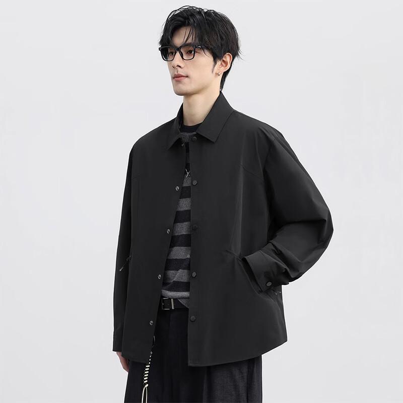 

Fengxun Men s Business Casual Lapel Jacket L