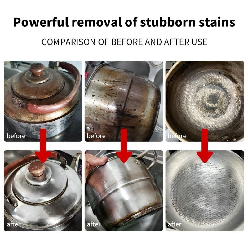 Multifunction Super Cleaning Sponge For Remove Rust Dishwashing Pot Bottom Scouring Pads