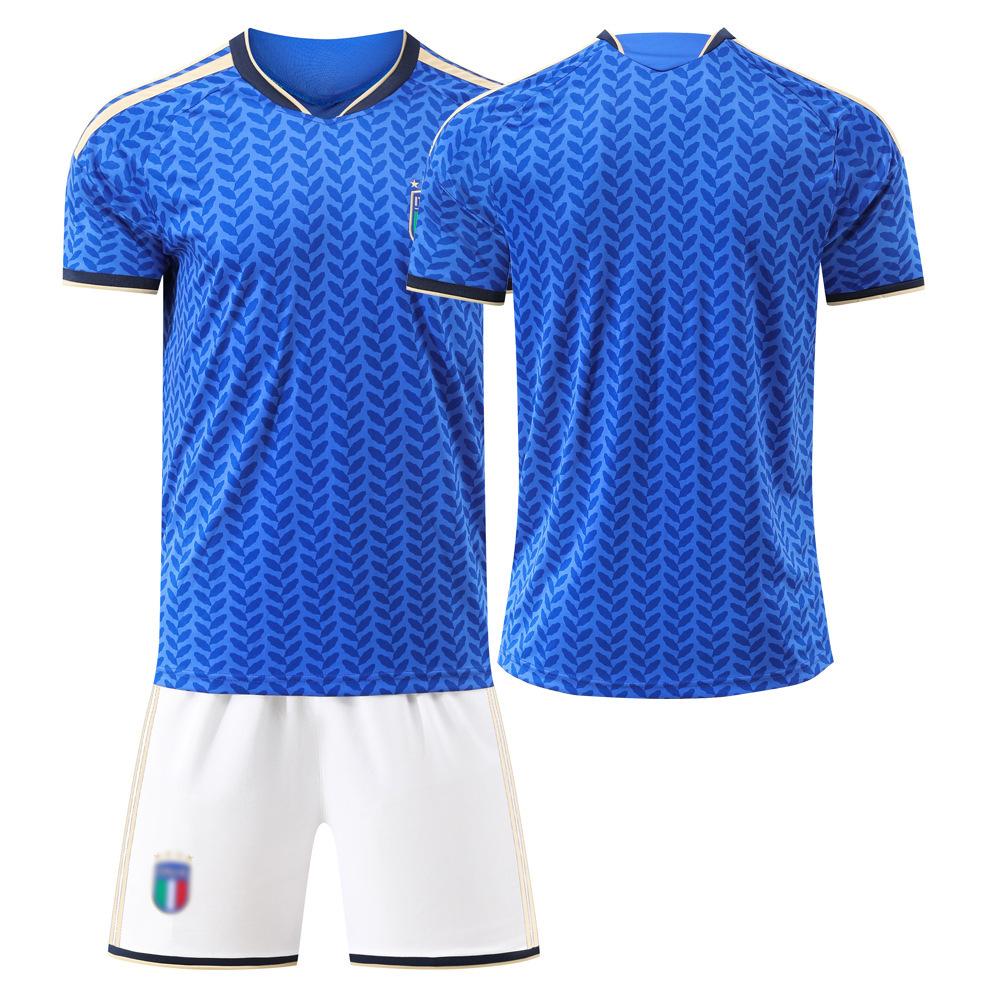 Football training jersey cross-border 2026 Italy home and away World Cup football jersey No. 14 Chiesa Jr. 18 Barre 16