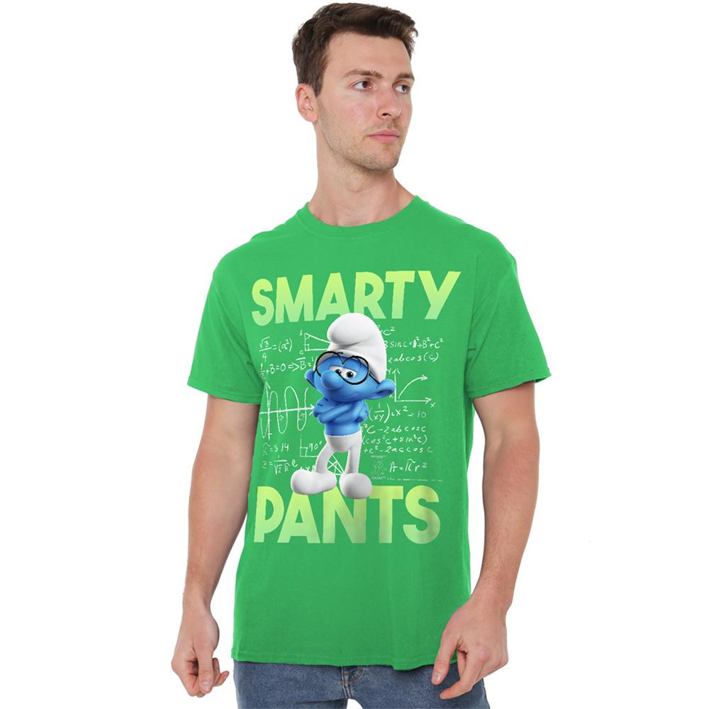 The Smurfs Unisex Adult Brainy Smurf T-Shirt