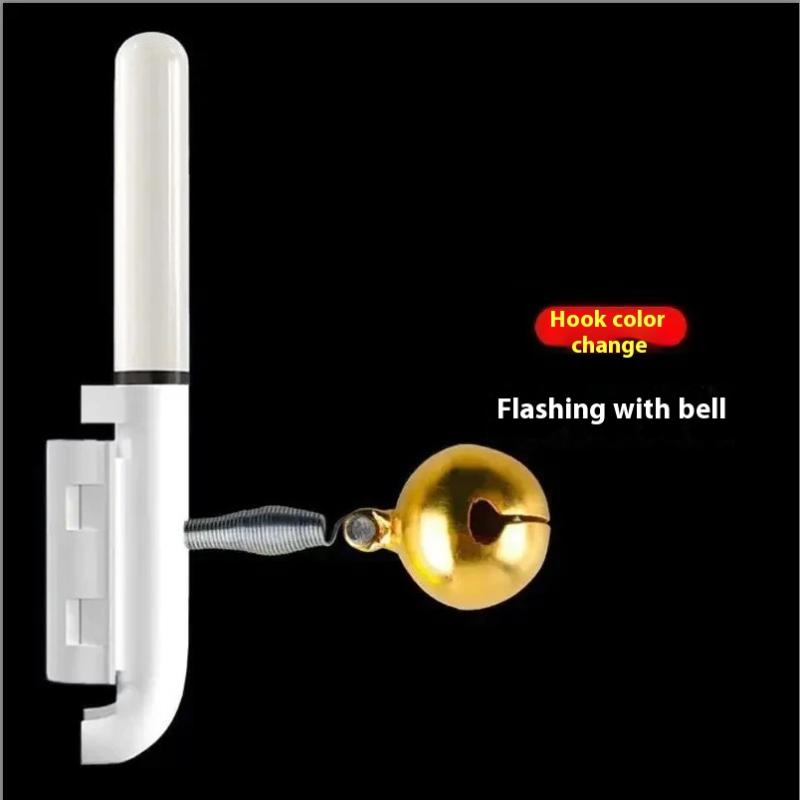 5Pcs Reusable Electronic Light Stick With Bell Led Fishing Alarms Set Accessories Fishing Electronic Rod Luminous Stick Light
