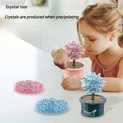 Árboles de Cristal Fáciles de Cultivar Kit de Cultivo Cristales de Colores Kit para Hacer Cristales Niñas
