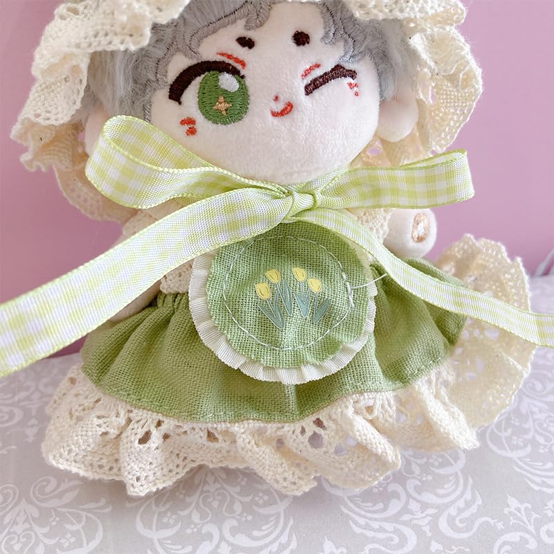 Fairy Plush Clothes [4-Piece Set] for 10-15cm Green Plush Clothes [Used]