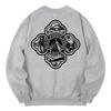 KAN6312 Kmg0125 Apollo Fleece-Lined Sweatshirt - Gray