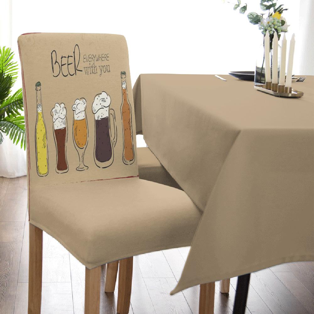Tovaglia rotonda da collezione birra Impermeabile Decorazione tavolo matrimonio Tovaglia Copritavola cucina Sala da pranzo