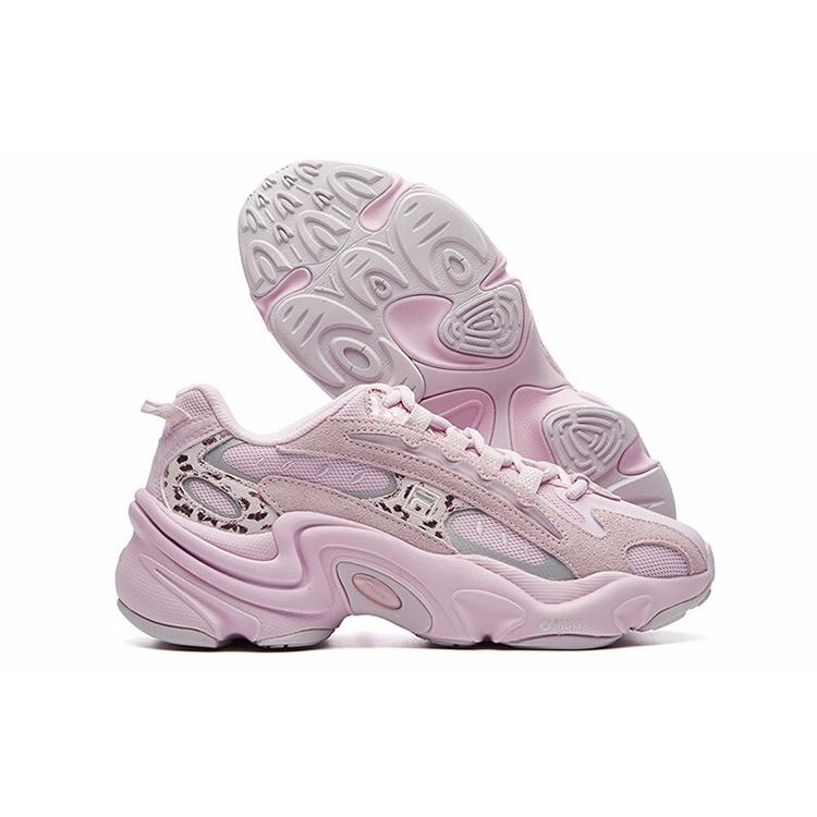 FILA PANTERA Mesh, Textile, Synthetic Leather Low top Casual Shoes Women's Snow Lilac F12W111117FLS