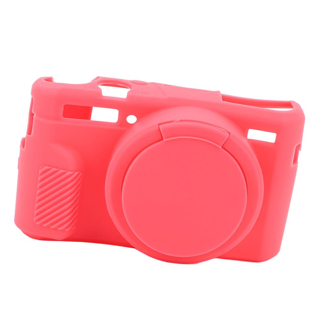 Camera Silicone Case with Removable Lens Cover Cutouts Soft Digital Camera Protective Cover for G7X2 Camera