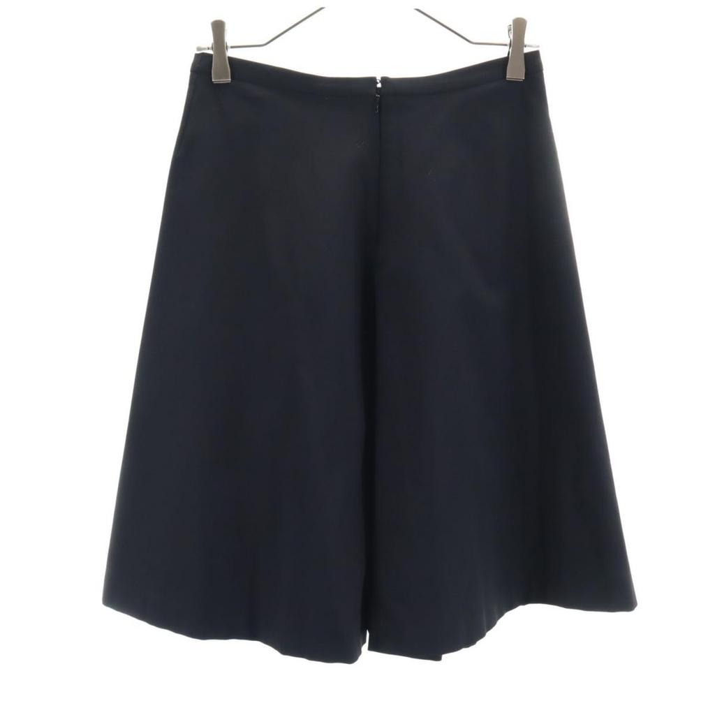 JIL SANDER made in Italy Midi length tack skirt 32 Black Women Used