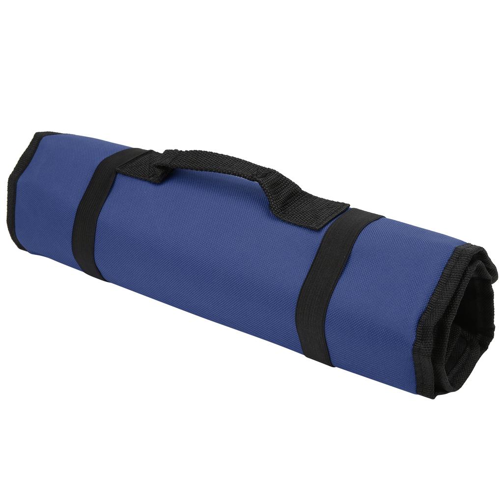 Werkzeugrolltasche Aufbewahrung Tragbar Faltbar Reparatur Schraubenschlüssel Multifunktionset Halter TascheBlau