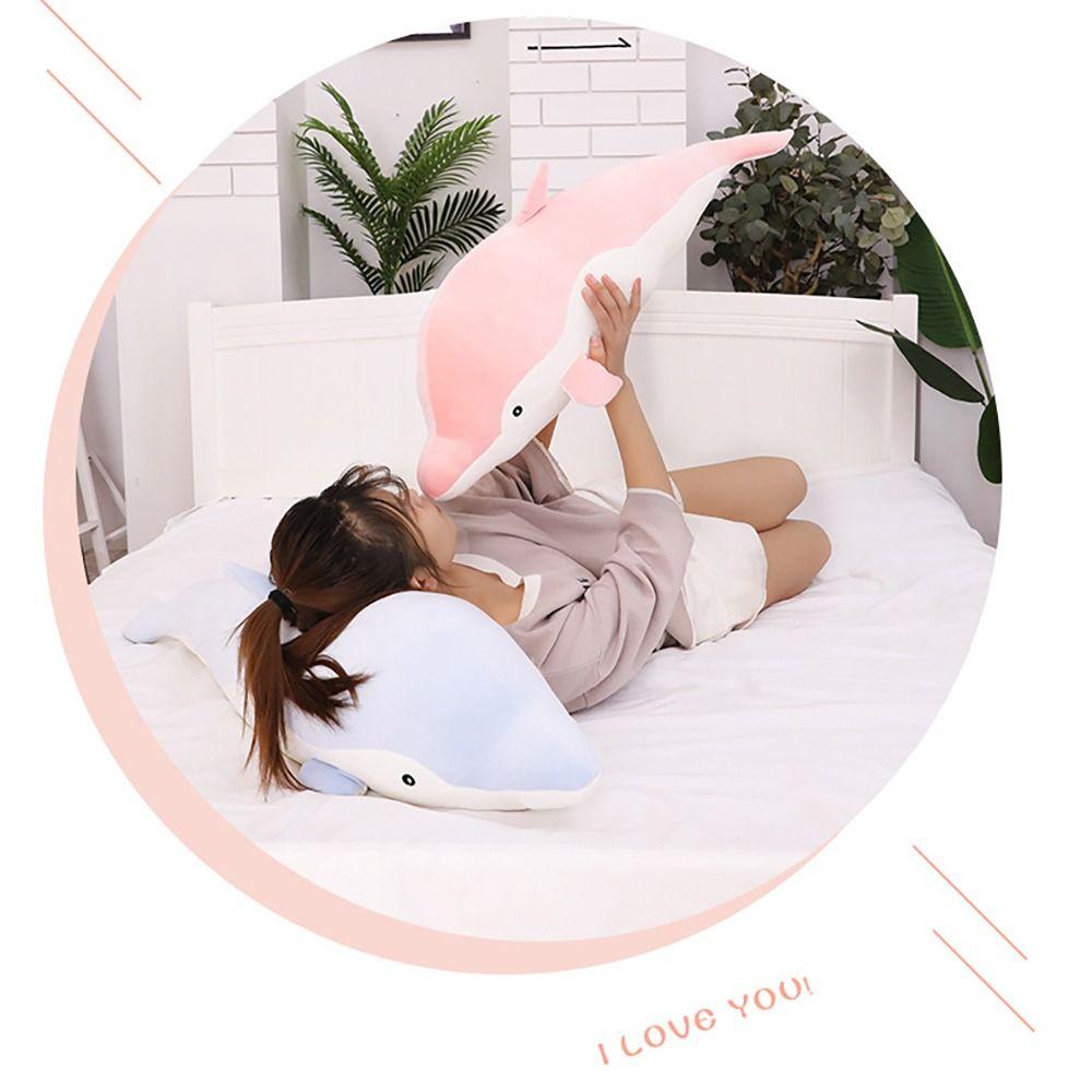 Kawaii Stuffed Soft Animal Dolls 35/50/70/90cm Gift for Girls 2024 Children Sleeping Pillow