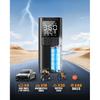 Tire Inflator Portable Air Compressor Cordless Air Pump with Digital Tire Pressure Gauge, Accurate Dual LCD Display & LED Light, for