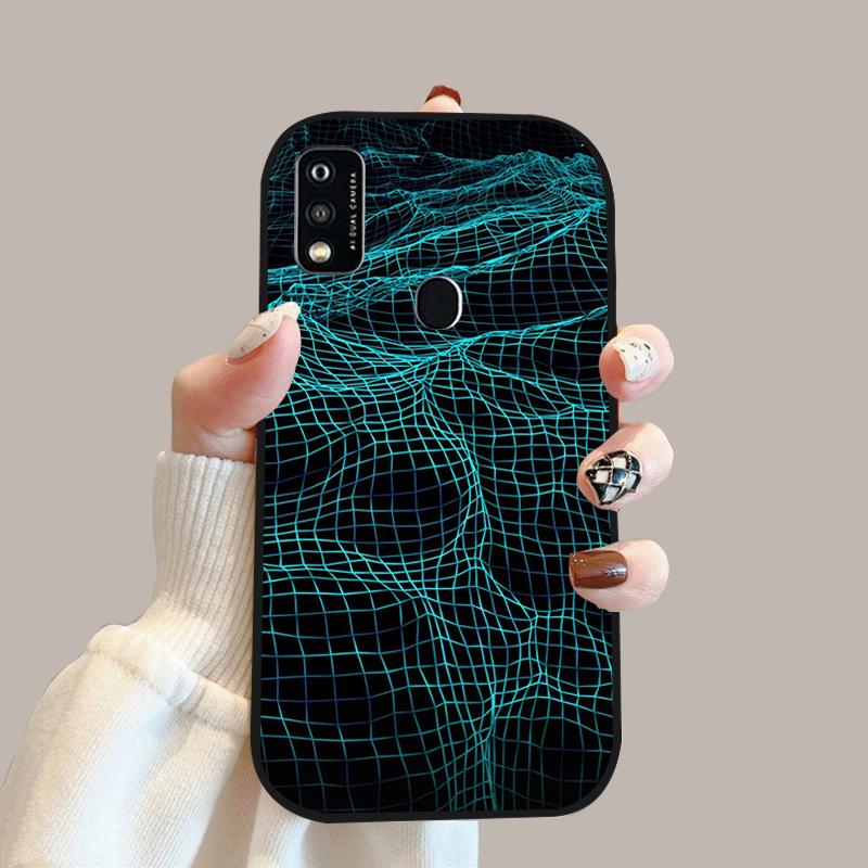 For ZTE Blade A51 Case A52 A53 Color Painted Soft Silicone Phone Cover Cases For ZTE Blade A31 Fashion Protective Fundas Coque