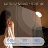 Night Light Rotatable Wireless Motion Sensor LED Night Lights USB Rechargeable Bedroom Corridohting Motion Sensor Light Led Lamp