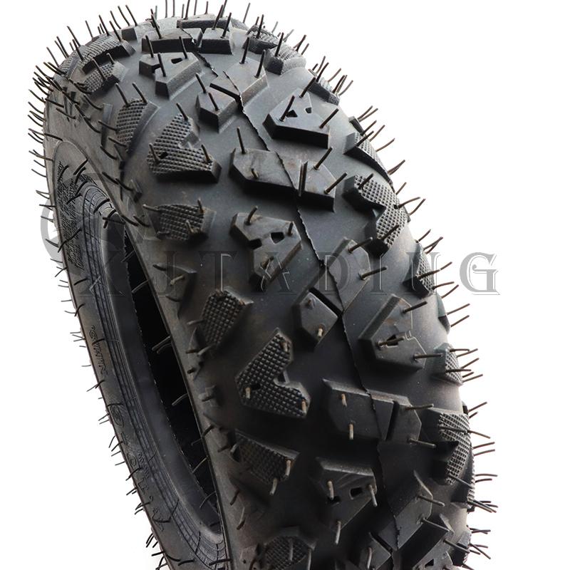 6 inch vacuum Tyre Front 4.10-6 Rear 13x5.00-6 Tubeless tire For 47cc 49cc Mini Moto ATV Go Kart Quad Bike Lawn mower snow plow