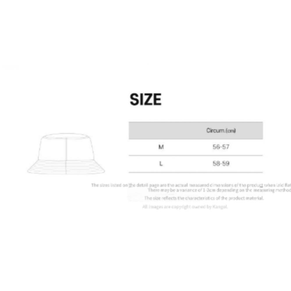 Kangol Seersucker Bucket Ivory 4422