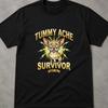 Survivor Meme T-Shirt, Un tragbare Shirts, Bauchschmerzen Überlebender, Bauchschmerzen Shirt, Seltsame Shirts, Bauchschmerzen Überlebender Waschbär Shirt, Lustiges Shirt