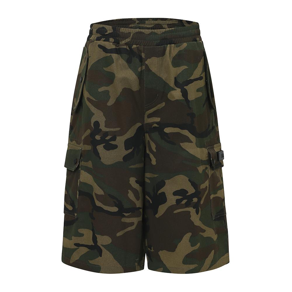 UFC SPORT Ufc Tough Oversized Bermuda Shorts Camo U2Spw2311Cm