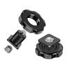 Cold Shoe Mount Adapter 1/4" Screw Thread Cold Shoe Flashing Stand Adapter for DSLR Camera Rig Camera Flashing Shoe Mounts