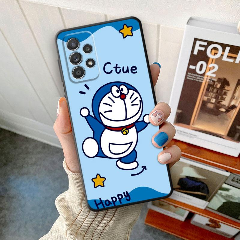Funny Cartoon Doraemon Phone Case for Vivo Y20 S1 Y70 Y19 Y11 Y72 5G Y81 Y15 V20 Y53 V17 Y31 Y17 V21 Y90 TPU Soft Cover Capa