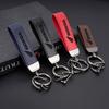 Zinc alloy Leather Motorcycle Emblem Keychain Keyring Accessories For Honda CB400 CB650F CBR250RR CRF SH300 NC750 CRF1100 CB650R LK6 