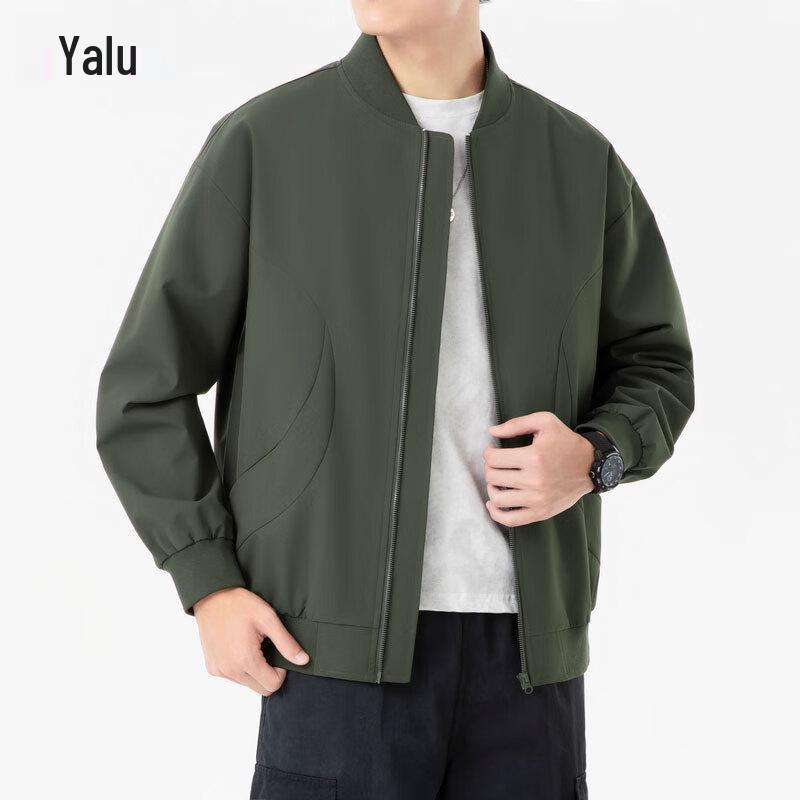 

Yalu Men s Spring Autumn Casual Baseball Jacket XL