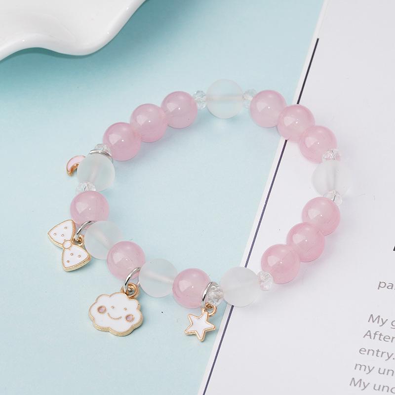 2023 Korean Style Temperament Cute Cinnamoroll Crystal Beaded Bracelet for Women