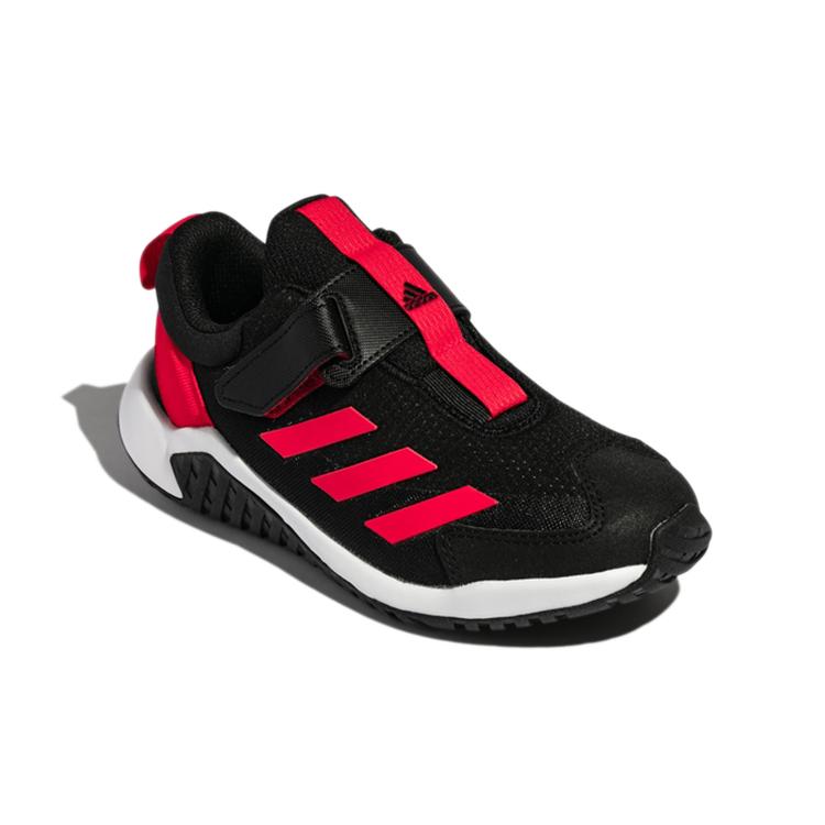 adidas 4Uture Sport Ac K Abrasion Resistant Low Top Kids' Running Shoes Black Red Kids' GY0918