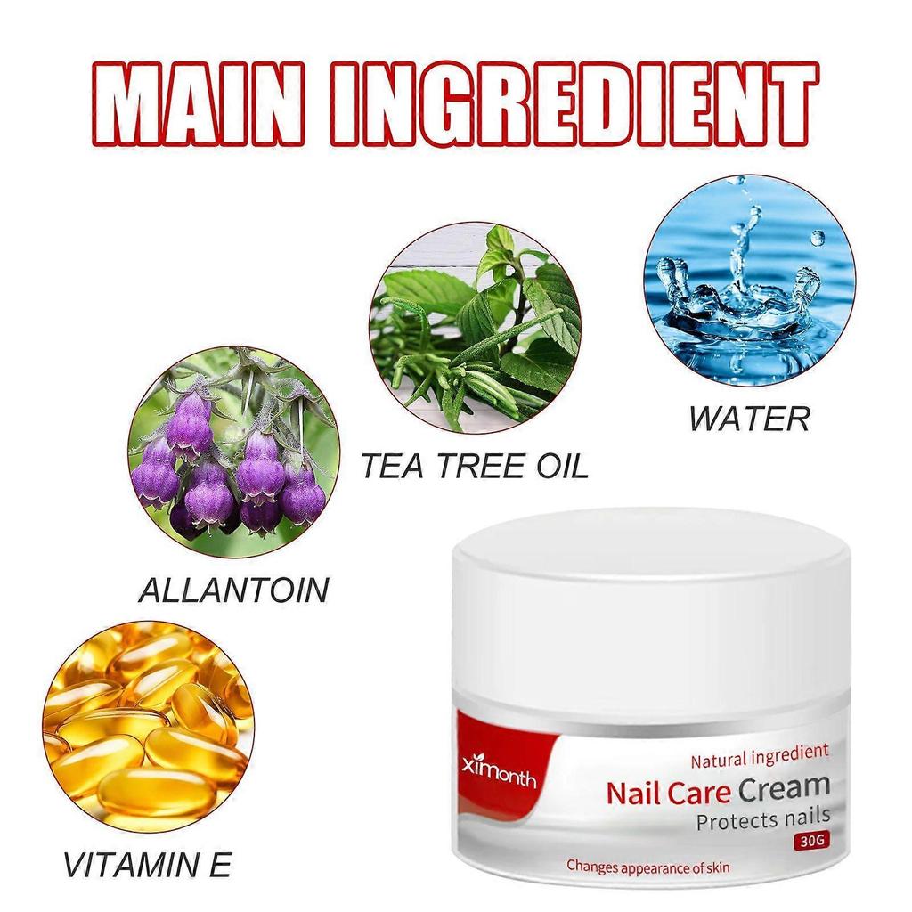 Ximonth Nail Repair Cream For Gray Nails  Repairs And Brightens Nails, Treats Ingrown And Rotting Toenails, Thickened Nails, And Nail Groove Care