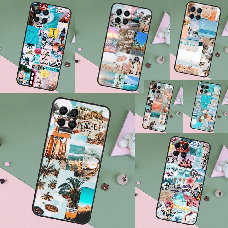 Strand-Vibes Hülle Für Samsung Galaxy M21 M31 M14 M34 M54 M33 M16 M36 M56 M53 M13 M12 M32 M52 M15 M55 M35