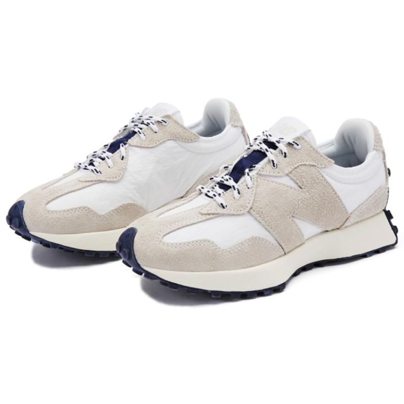 New Balance 327 Moonbeam White Navy Sneakers MS327RF1