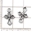 20Pcs Vintage DIY Bracelets Jewelry Making Materials Handmade Retro Cross Charms Alloy Handcrafts Cross Necklaces Earrings
