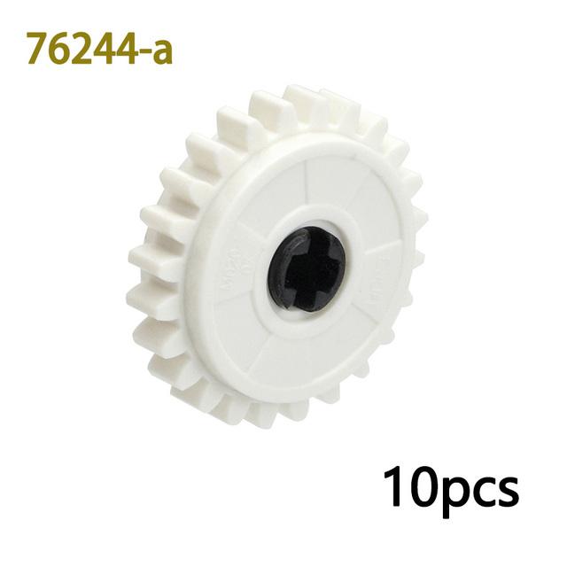 Technical Gear Axle Bricks Parts Worm Rack Conector MOC Train Car Crane Model 18942 18940 62821 Compatible Assembles Particles