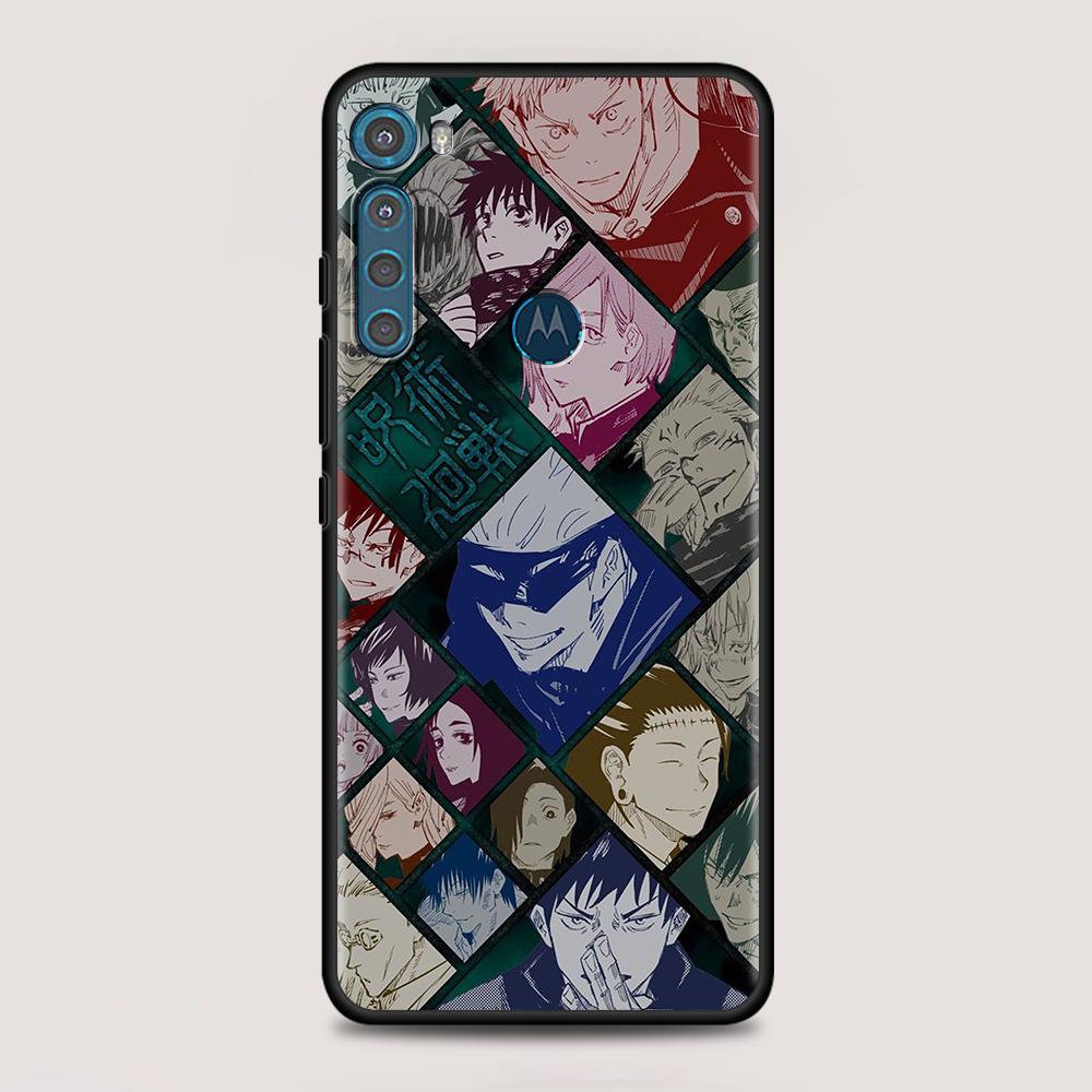 Jujutsu Kaisen Anime Pentru MOTOROLA One Fusion Husă pentru Moto G10 G9 G8 Plus Play Power One G20 G30 G40 G50 G60 Edge 20 Carcasă Telefon