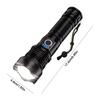 Camping Flashlight 5 Light Modes Zoomable Torch Type-C USB Charging Handheld Light IP65 Waterproof for Outdoor Fishing Emergency