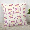 Pillowcase Flower Pattern Square  Christmas Zipper