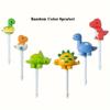 Animal Farm Cartoon Bento Decoration Picks: Cute and Safe Mini Fruit Forks for Kids