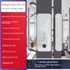 Glass Door Fingerprint Lock Without Opening Hole Electronic Password Lock with Frame Without Frame No Wiring