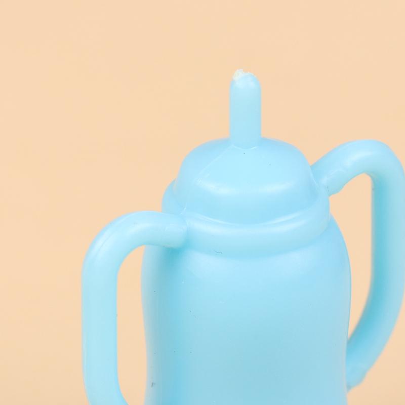 9Pcs/Set Mini Doll Pacifier Baby Tableware Set Play House Supplies Dummy Nipples For Dolls Kids Toy Baby Pacifier Accessories