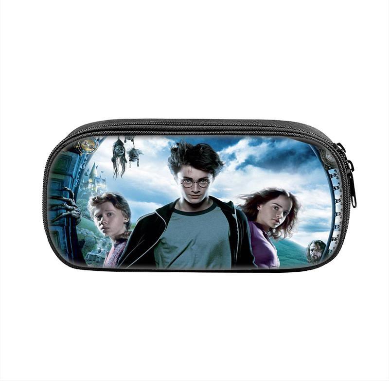 Harry Potter School Stationery Bag With Nylon Material For Students And Gift Use