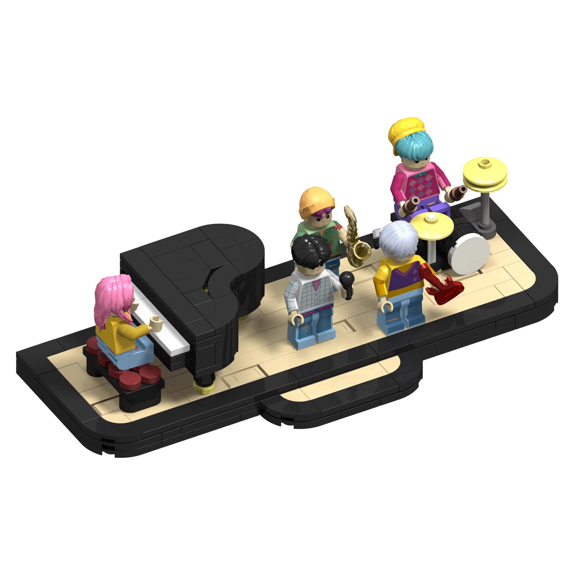 

Building Block Toys, Assembling Models, Birthday Gifts One Size