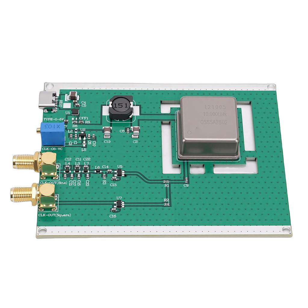 OCXO Board 10MHz Sinewave Output Frequency High Stability Standard Constant Temperature Crystal Oscillator with Type C
