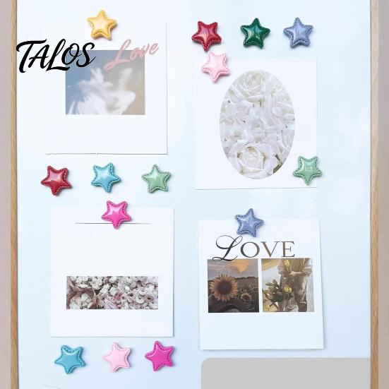 Home Decor Refrigerator Magnet 2Pcs 3D Star Magnet, Resin Shape Fridge Shaped Magnets Magnetic Decoration for Kitchen Office Whiteboard Cabinet