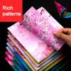 60Sheets Constellations Origami Kit Kids Sided Color Folding Paper Cranes Decorate Origami For DIY Kids Arts and Crafts Projects