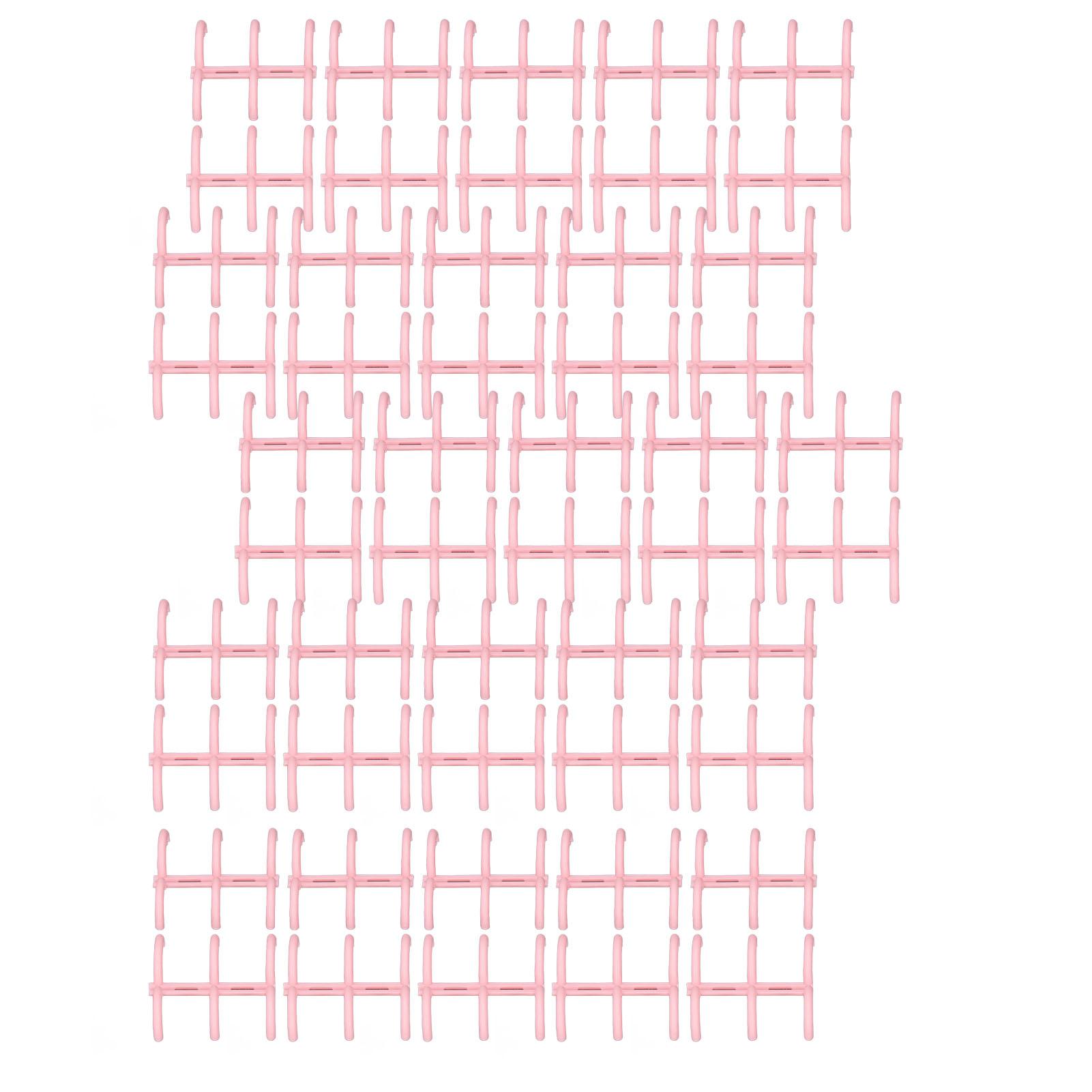 

50 шт. Гребень для переплета 16 мм x 3 кольца PP Многофункциональный гребень для переплета книг для отчетов Прозрачный