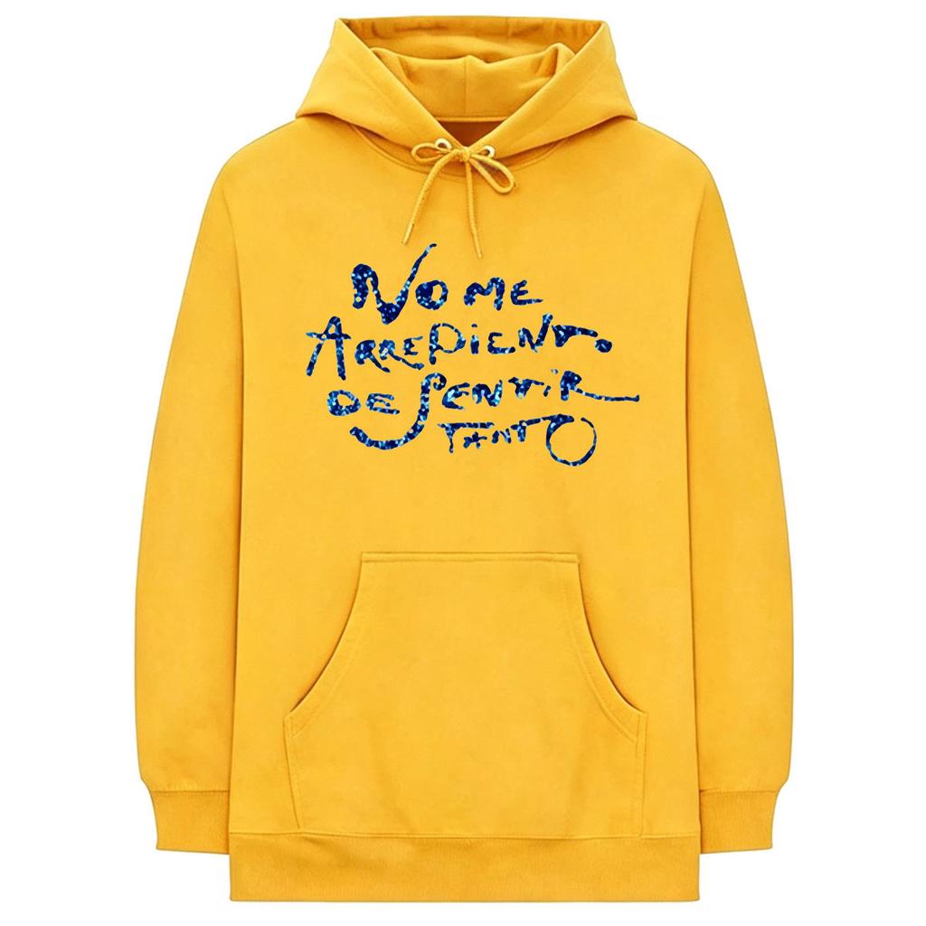 Karol G Album No Me Arrepiento De Sentir Tanto Hoodies Herren Damen Kleidung Mode Langarm Freizeit-Sweatshirts Streetwear
