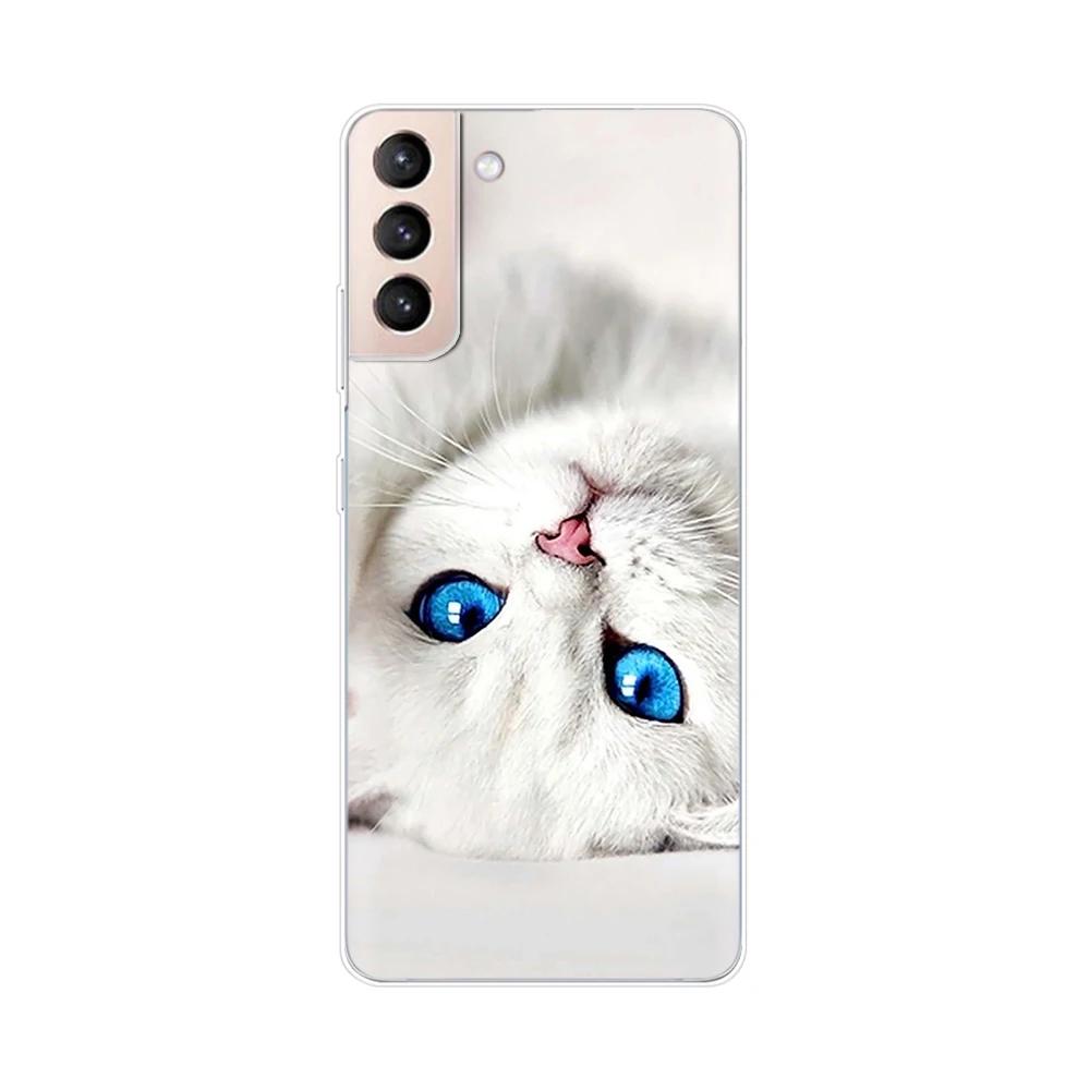 For Samsung Galaxy S21 S 21 FE Plus Case Soft TPU Phone Back Cases Cover for Samsung S21 Ultra GalaxyS21 Silicone Phone Case