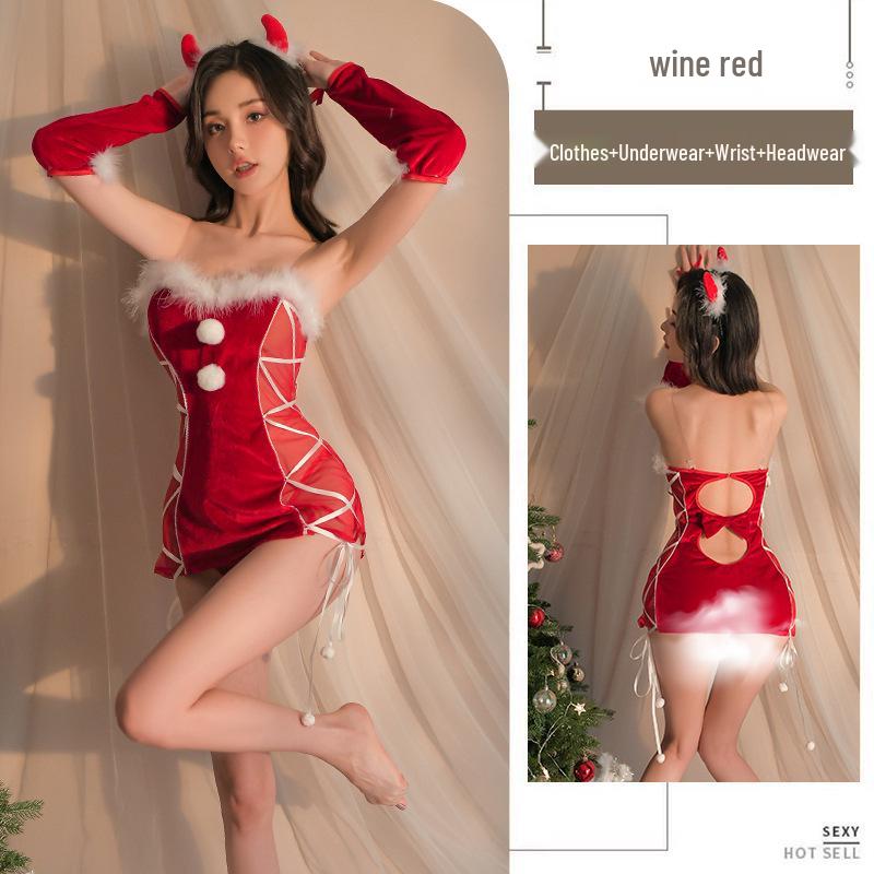 Sexy Bunny Girl Cosplay Weihnachts- & Neujahrsset