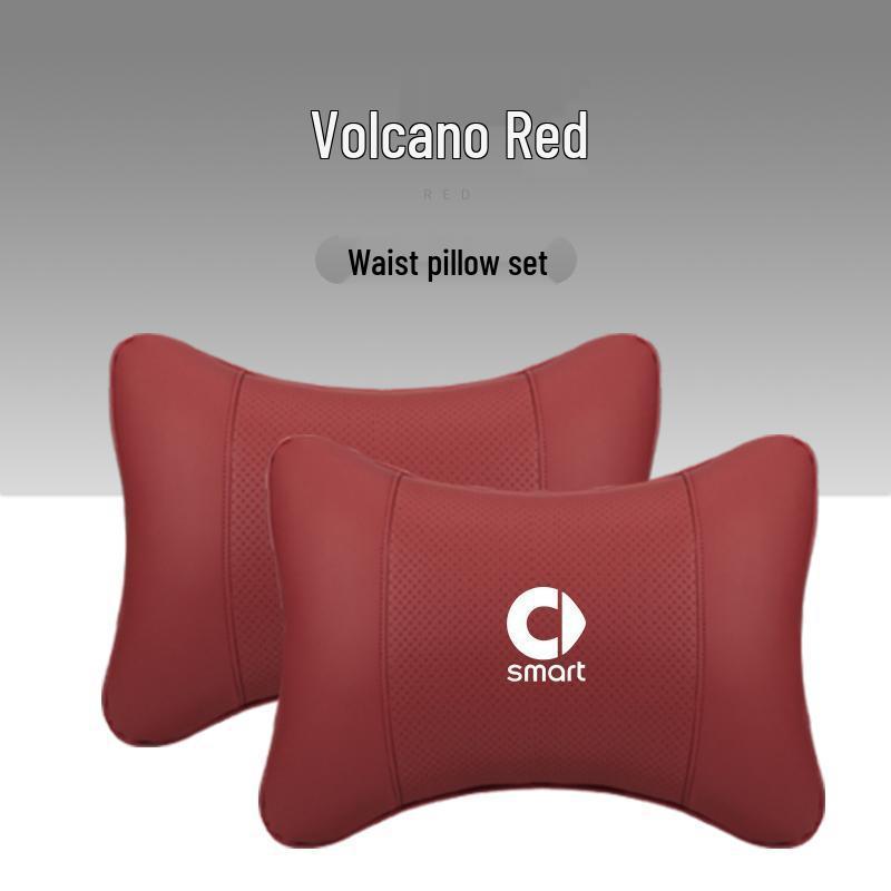 Mercedes Smart Car Headrest & Lumbar Support Cushion: Neck Protection & Hugging Pillow for Elf 1 Fortwo.