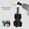 Adapter do wiertarki elektrycznej 6,35 mm sześciokątny Otwornica Adapter rozszerzający do rur wodnych PPR Do rur wodnych 1/2 3/4 cala Wiertło