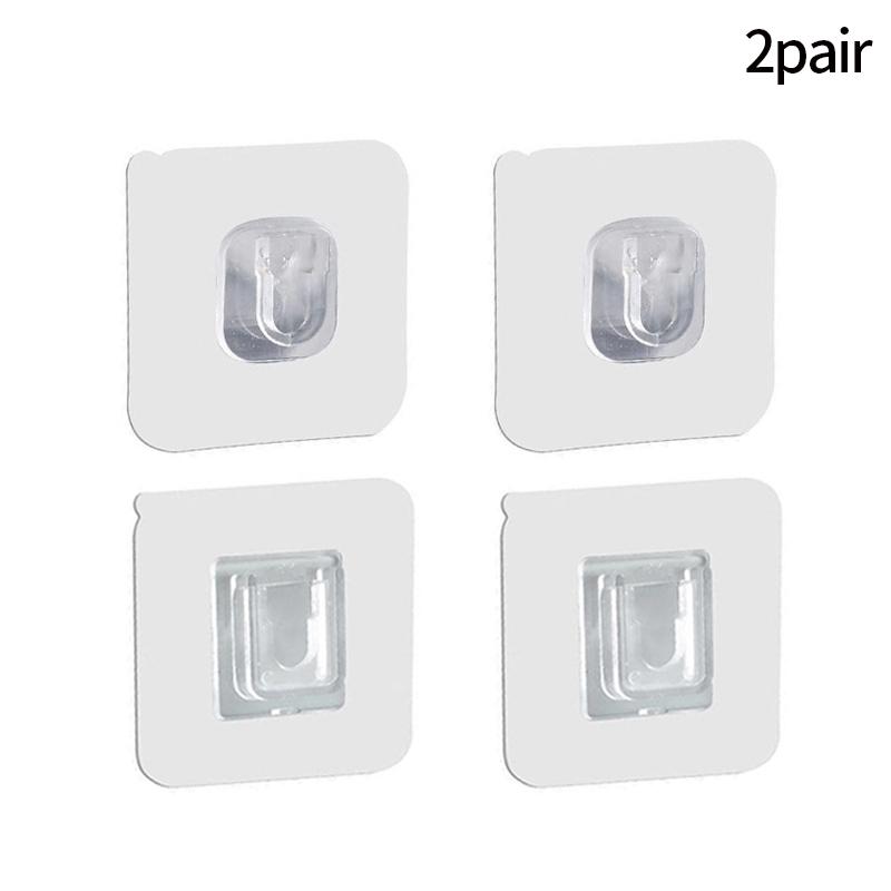 

Двусторонние самоклеящиеся настенные крючки, невидимый бесследный карабин, присоска, фиксатор, настенное хранение, кухонный водонепроницаемый держатель